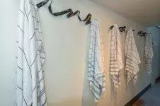 chicago-interior-decorators - A fun way to display towels for kids designed by Runa Novak of In Your Space Interior Design - demo.mightymediatech.com and RunaNovak.com